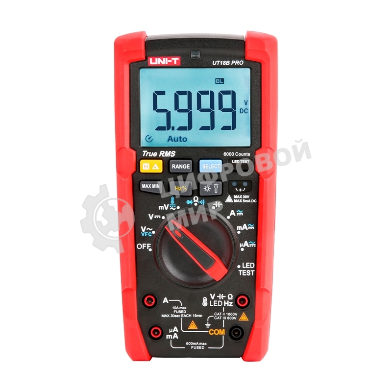 Мультиметр профессиональный UNI-T UT18B PRO