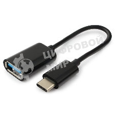 Переходник Cablexpert Переходник USB OTG, USB Type-C/USB 2.0F, пакет (A-OTG-CMAF2-01)