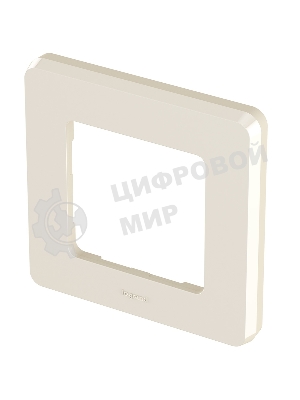 Рамка 1 пост слоновая кость Inspiria