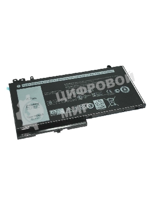 Аккумуляторная батарея для ноутбука Dell Latitude 12 E5270 11.4V 47Wh NGGX5
