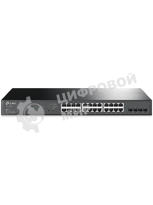 Коммутатор TP-Link TL-SG2428P JetStream гигабитный Smart коммутатор на 24 порта PoE+ и 4 SFP-слота SMB