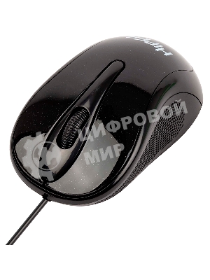 Мышь проводная HIPER HOM-031 черный, 1000 dpi, USB, кнопки - 3