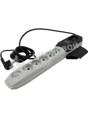 Сетевой фильтр ZIS Pilot Pro, 6 розеток, 7 м, белый, Pilot Pro 7M