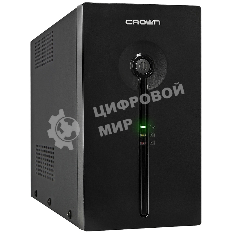 Источник бесперебойного питания CROWN Line Intractive CMU-SP1200 COMBO USB 1200VA\720W