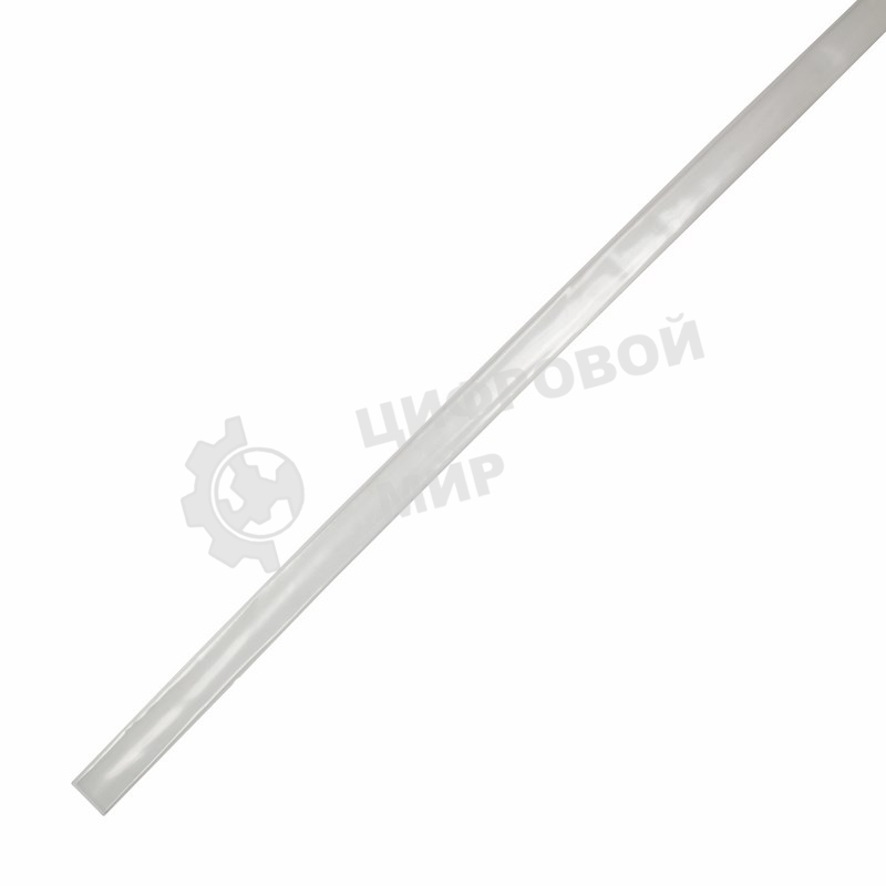 Термоусаживаемая трубка клеевая Rexant 24,0/8,0 мм, прозрачная, упаковка 5 шт. по 1 м