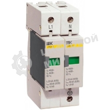 Ограничитель перенапряжения ОПС1-C 2P IEK MOP20-2-C