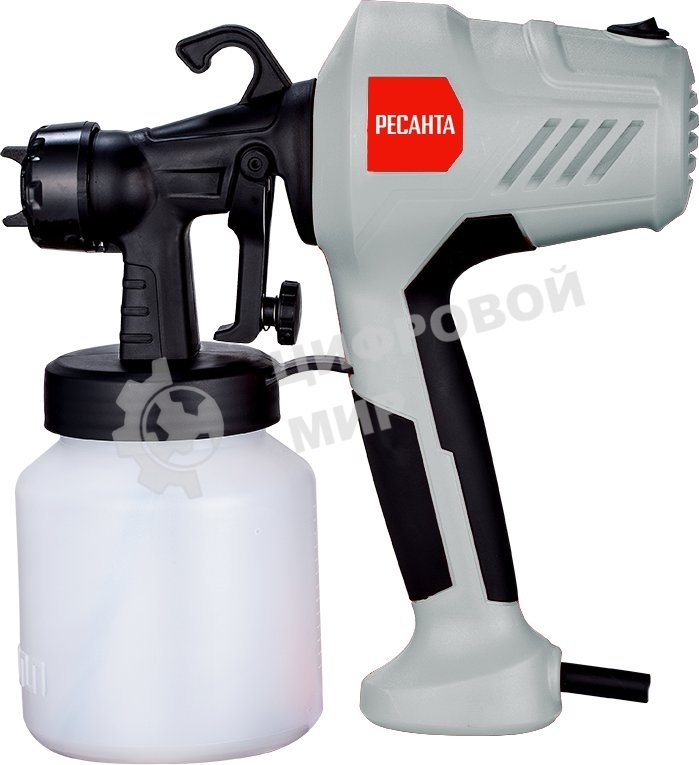 Краскопульт электрический Ресанта ЭКП-400 400Вт бак:800мл 700мл/мин