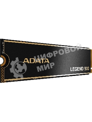 Накопитель SSD ADATA LEGEND 900, 2000Gb, PCIe 4.0 x4, 2280, NVMe, R/W 7000/5400, с радиатором