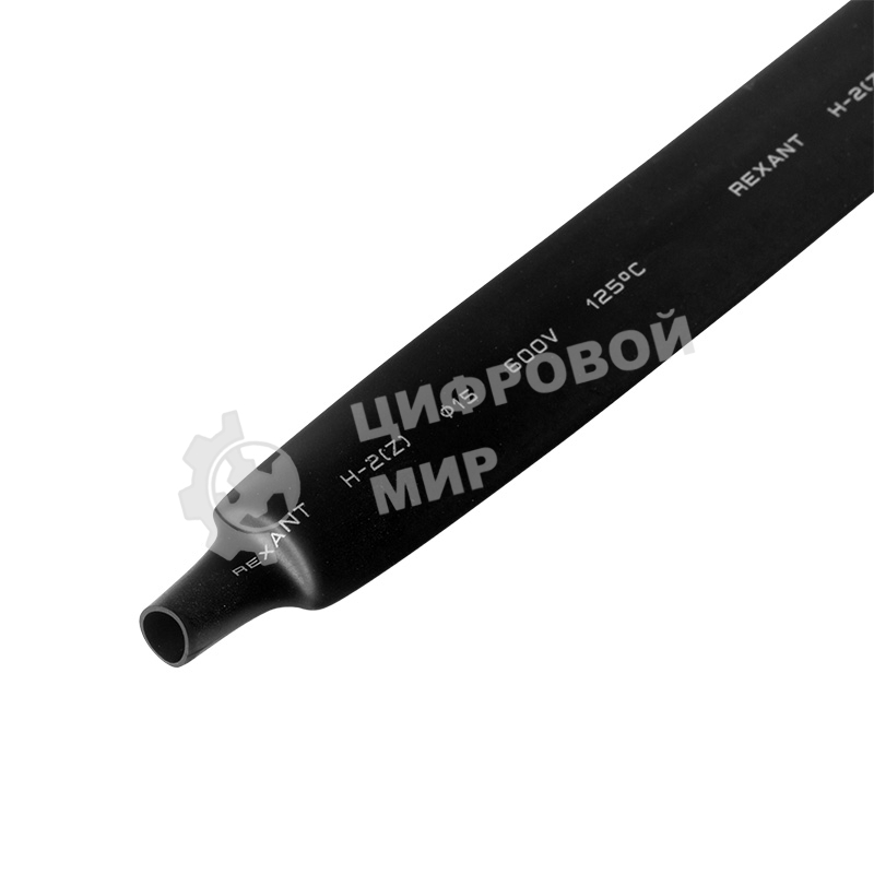 Трубка термоусаживаемая PROconnect ТУТ 15,0/7,5мм, черная, упаковка 50 шт. по 1м,