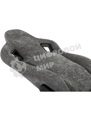 Кресло Zombie Ghost Fabric серый, ткань, 120 кг, механизм качания