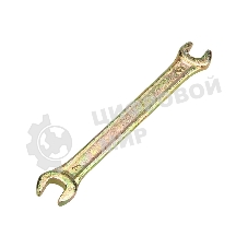 Ключ гаечный рожковый Rexant 6х7 мм, желтый цинк