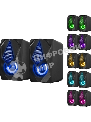 Комплект клавиатура+мышь Defender Tor MHP-127 проводной, USB, 3200 DPI, чёрный