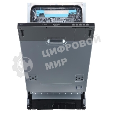 Встраиваемая посудомоечная машина Korting KDI 45570, нержавеющая сталь, 44.8 см, 10 компл., 47 дБ, класс A++