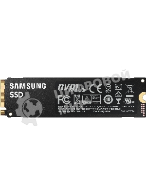 Накопитель SSD Samsung 980 PRO, 1TB, PCIe 4.0 x4, M.2 2280, NVMe, R/W 7000/5000, с радиатором