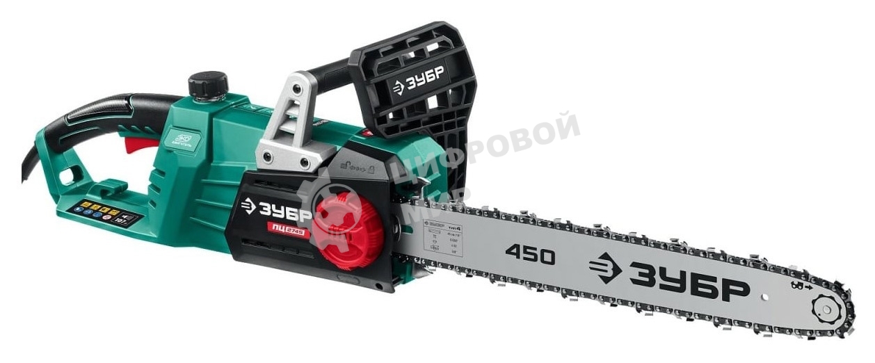 Пила цепная электрическая ЗУБР 2700 Вт, 45 см шина