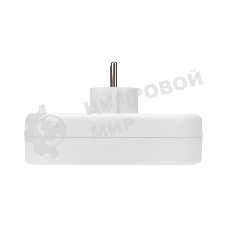 Двойник электрический Rexant линейный 16 А с заземлением + 2 USB-порта, 2,4 А, белый