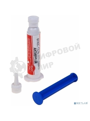 Флюс-гель для пайки Rexant, АКТИВНЫЙ, 12 мл, техно-шприц, блистер