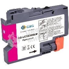 Картридж струйный G&G GG-LC3239XLM пурпурный (52мл) для Brother HL-J6000DW/J6100DW