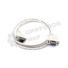 Кабель с разъемами DB9 RS-232 нуль модемный мама-папа 1,4 м