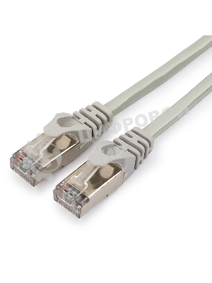 Патч-корд FTP Cablexpert cat.6, 3м, литой, многожильный, серый