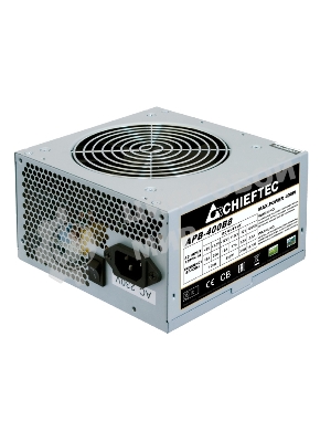 Блок питания Chieftec APB-400B8, 400Вт, 120мм, серебро