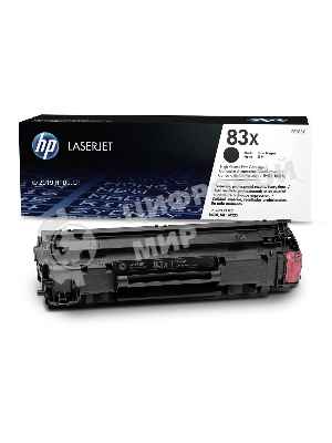 Тонер Картридж HP 83X CF283X черный для HP LJ Pro M201/M225 (2200 стр.)