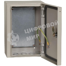 Корпус металлический IEK YKM40-321-54 ЩМП-3.2.1-0 У2 IP54 размеры 300х210х150 мм