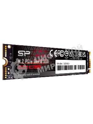 Накопитель SSD 250GB Silicon Power UD80, M.2 2280, PCI-E 3x4, [R/W - 3400/3000 MB/s]