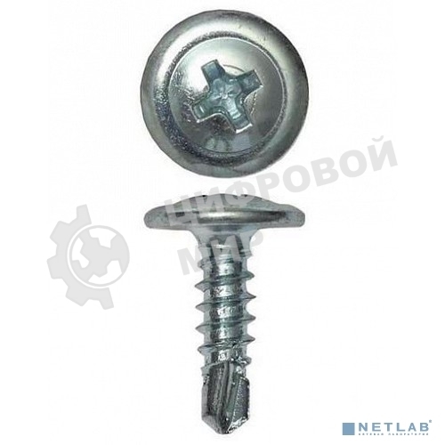 Саморез с пресс-шайбой DKC 4.2x13 со сверлом CM274013