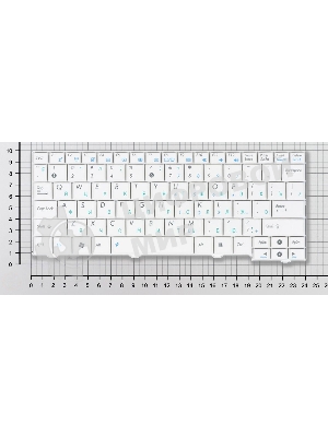 Клавиатура для ноутбука Asus Eee PC MK90H белая