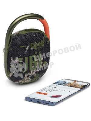 Портативная акустическая система JBL CLIP 4, камуфляж