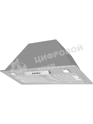 Встраиваемая вытяжка Kuppersberg Inlinea 70 X, 70 см, отвод/рециркуляция, 650 м3/ч, 3 скорости, KF-T (приобретается отдельно), нержавеющая сталь