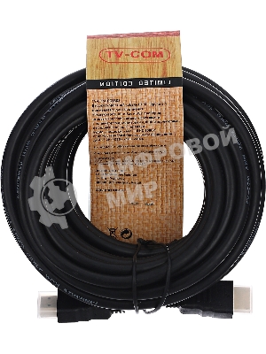 Кабель цифровой TV-COM HDMI19M to HDMI19M, V1.4+3D, 7.5m CG150S-7.5M