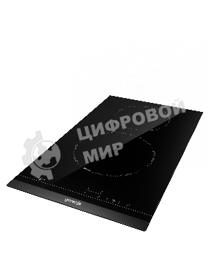 Варочная панель Gorenje ECT321BCSC, конфорок: 2 шт., стеклокерамика, независимая, черный