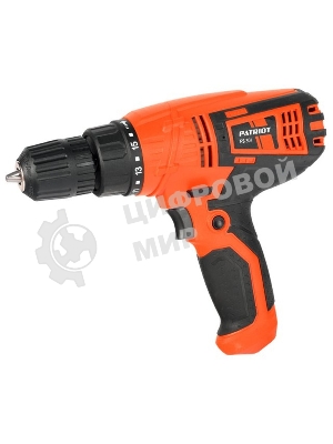 Дрель-шуруповерт Patriot FS301, 330 Вт, 25 Нм, щеточный