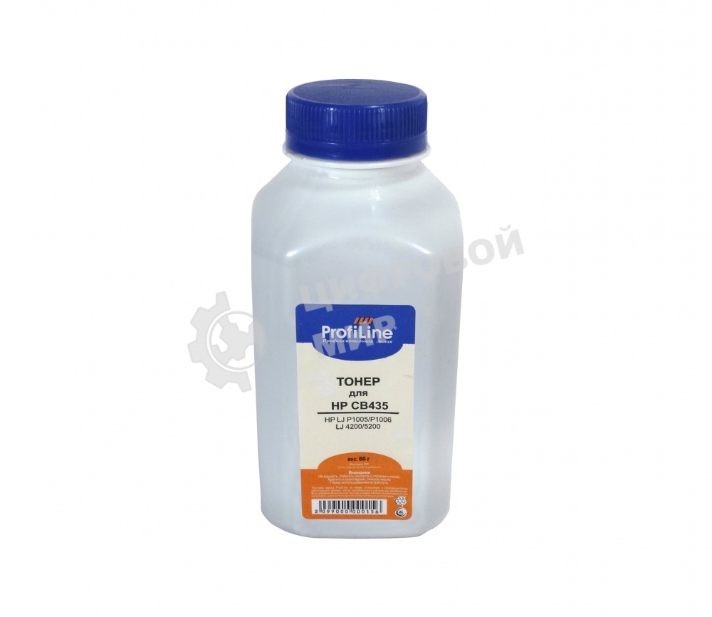 Тонер ProfiLine PL-CB435 для принтеров HP LJ P1005/P1006 LJ 4200/5200 60 гр пр-во TTI Фасовка РФ (СПБ)