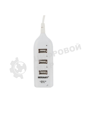 Разветвитель USB 2.0 Rexant на 4 порта белый