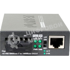 Медиаконвертер PLANET Technology FT-802 10/100Base-TX to 100Base-FX (SC) Bridge Media Converter, LFPT Supported