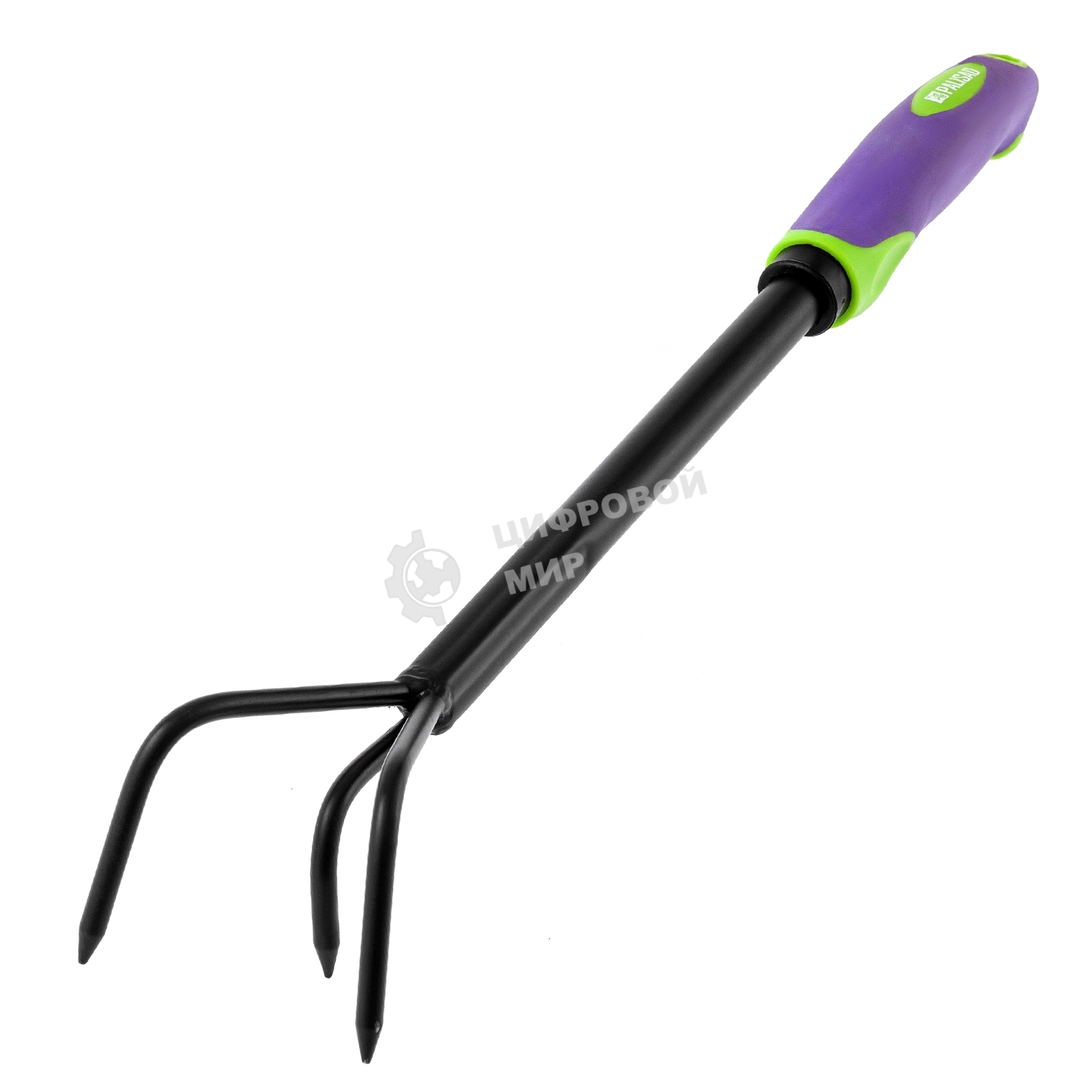 Рыхлитель Palisad 3-зубый, 60х400 мм, стальной, обрезиненная эргономичная рукоятка, LSR1