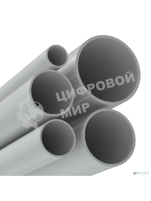 Труба ПВХ гладкая жесткая d20мм (т) (дл.3м) ДКС 63920