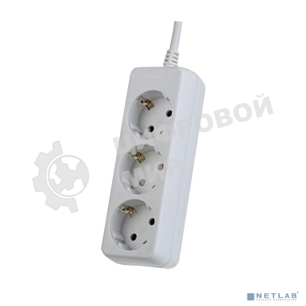 Сетевой удлинитель Perfeo с заземлением 