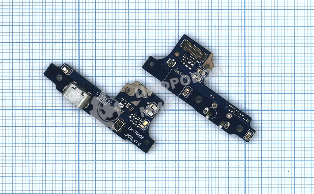 Плата разъема питания с микрофоном для Huawei Y5 2017