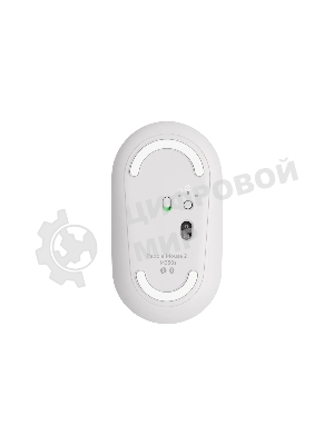 Мышь беспроводная Logitech Pebble 2 M350S белый, 4000 dpi, Bluetooth, кнопки - 3