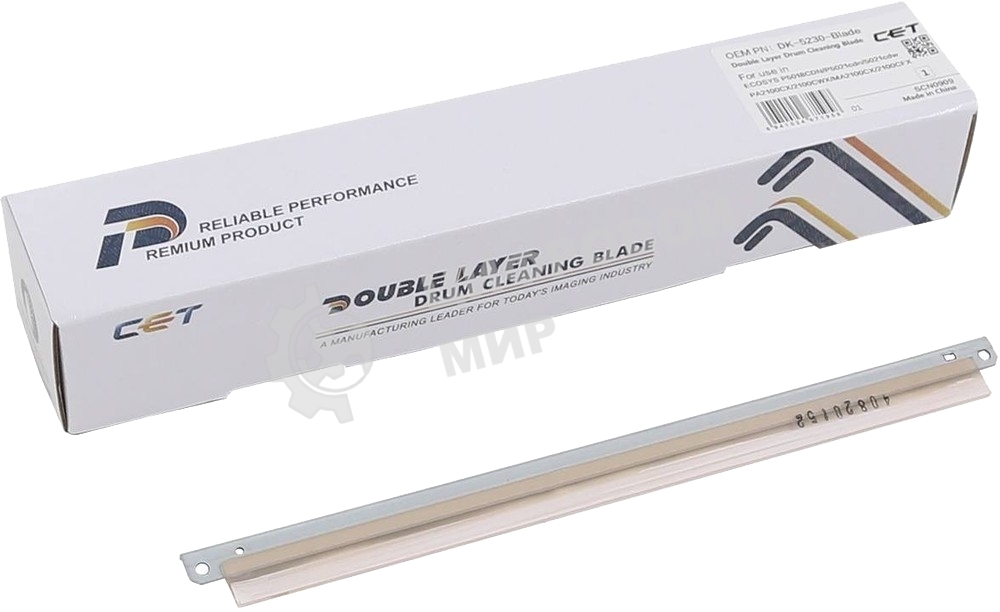 Ракель CET (Wiper Blade) для Kyocera ECOSYS P5021cdn/P5026cdn/P5018cdn/M5521cdn/M5526cdn (DK-5230-Blade)
