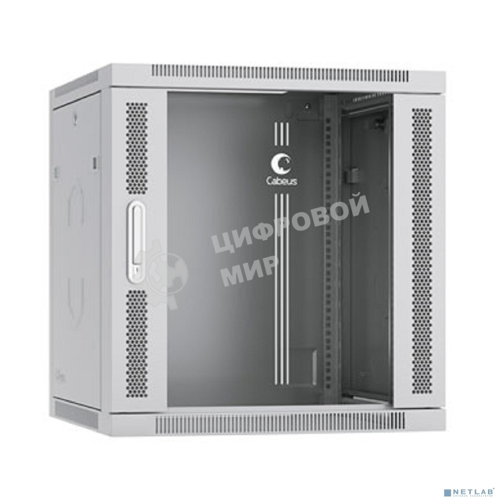 Шкаф телекоммуникационный настенный разобранный Cabeus SH-05F-12U60/45-R 19