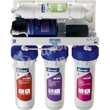 БАРЬЕР Водоочиститель ПРОФИ Осмо 100 BOOST Система для очистки воды методом обратного осмоса с насосом повышения давления. Позволяет обеспечить семью кристально-чистой и водой, не уступающей по качеству бутилированной.