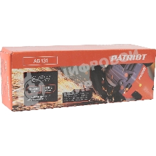 Угловая шлифовальная машина (УШМ) PATRIOT AG 131. 875Вт, 11000об/мин, 125мм, М14