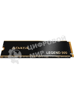 Накопитель SSD ADATA LEGEND 900, 2000Gb, PCIe 4.0 x4, 2280, NVMe, R/W 7000/5400, с радиатором
