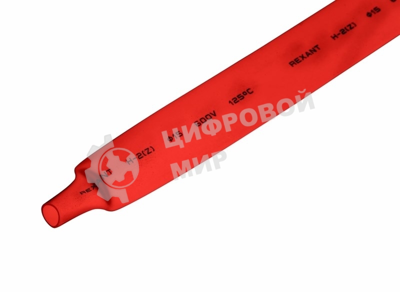 Трубка термоусаживаемая PROconnect ТУТ 15,0/7,5мм, красная, упаковка 50 шт. по 1м,