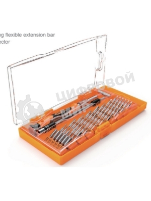 Отвертка с набором бит Jakemy JM-8125